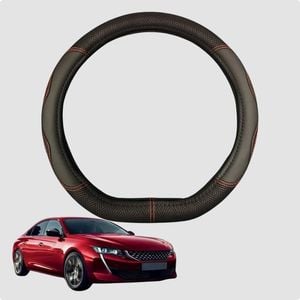 Steering Wheel Cover for Peugeot 508 2018-Current (R83) 38CM | D-Shape