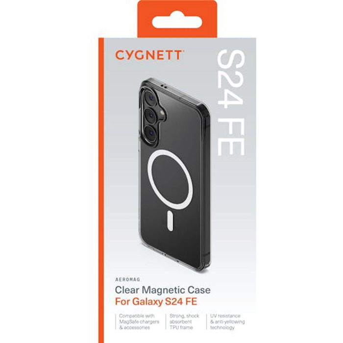 Cygnett Aeromag Case for Samsung S24FE- Clear