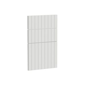 Kaboodle 450mm Sesame Salt V-Groove 3 Drawer Panels