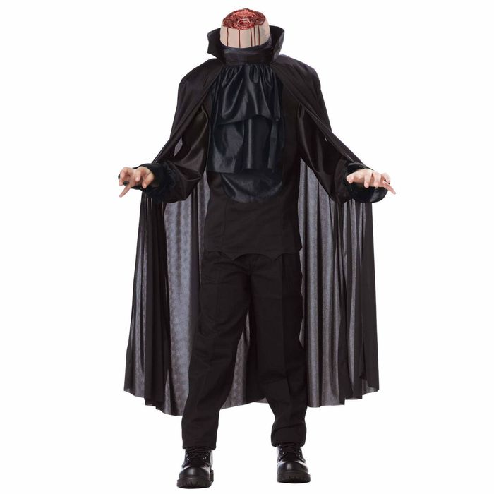 Headless Horseman Creepy Medieval Ghost Sleepy Horror Halloween Boys Costume M