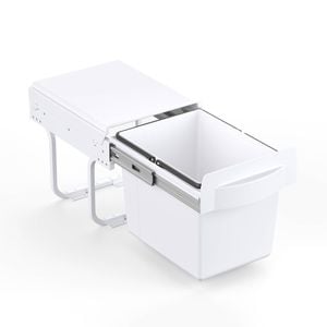 Pacta 1 x 15L Base Mount Pullout Waste Bin