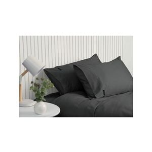 Sheraton Luxury 1000tc Cotton Double Bed Fitted Sheet Set W/ Pillowcases Fossil