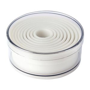 Schneider Pastry Cutters Plain Round 9 Piece Set Professional Baking Tools