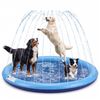 Advwin Dog Splash Pad PVC Sprinkler Mat Non-Slip Pet Water Toy Outdoor Summer Pool