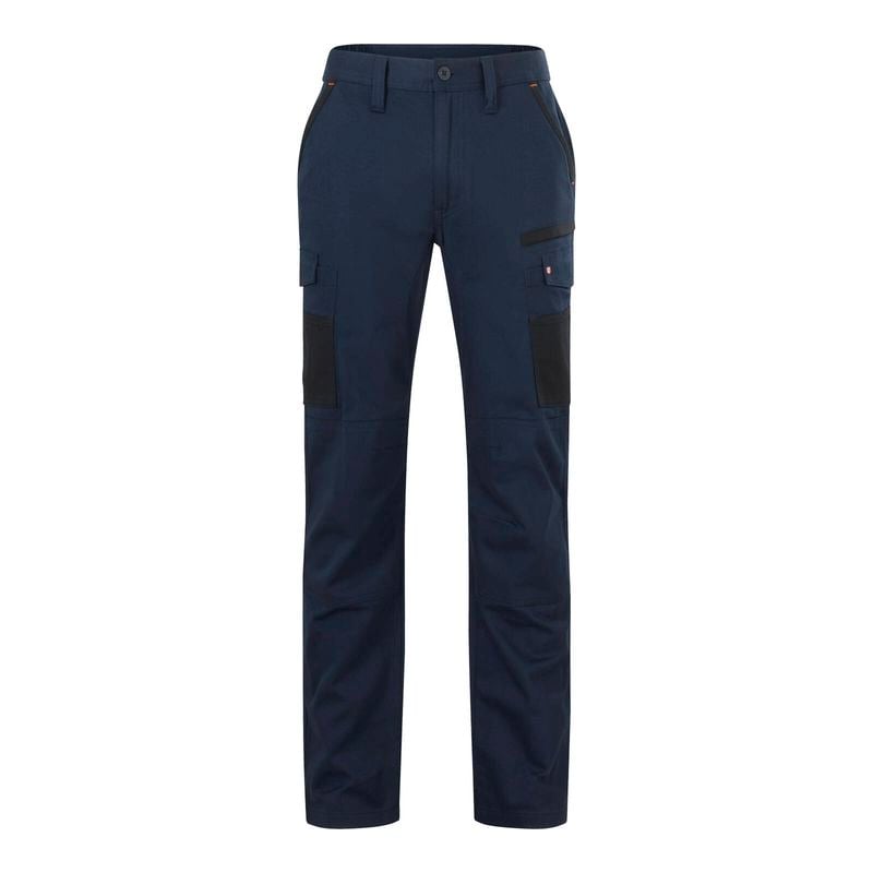 Size 107R Navy Cargo Cotton Stretch Pant