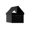 Sandleford Letterbox Post Mounted Crest Economy Black