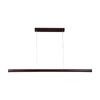 Lexi Lighting Freya CCT LED Pendant Light Small Walnut Wood Shade Hardwired