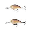2x 13 Fishing 60mm Jabber Jaw Deep Crankbait Fishing Lures - Regurgitated Shad