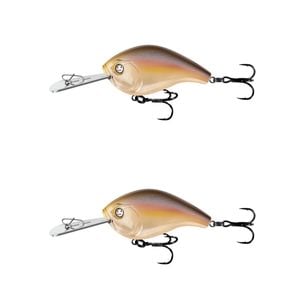 2x 13 Fishing 60mm Jabber Jaw Deep Crankbait Fishing Lures - Regurgitated Shad