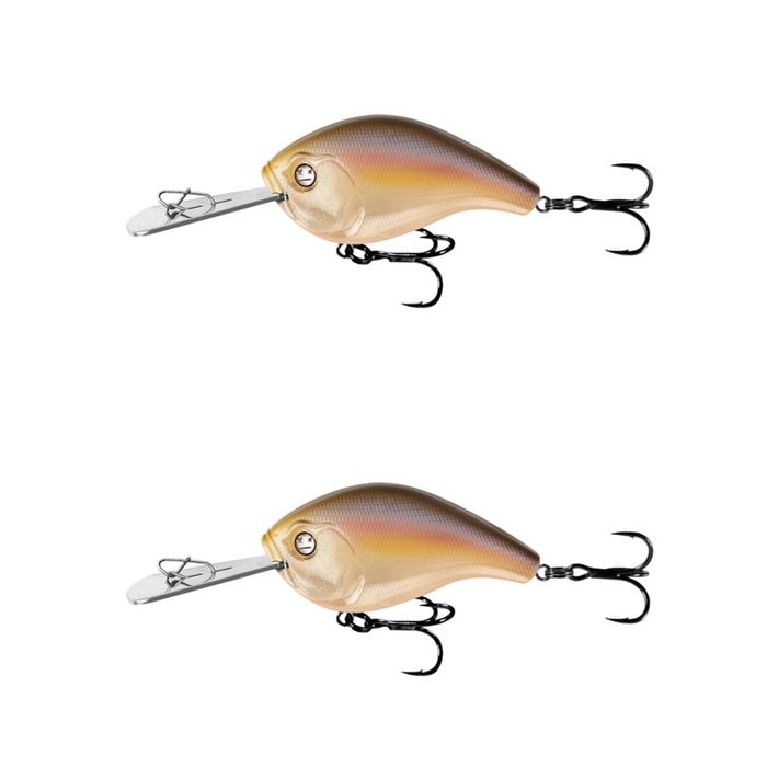 2x 13 Fishing 60mm Jabber Jaw Deep Crankbait Fishing Lures - Regurgitated Shad