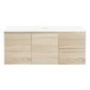 CIBO 1200mm Coast Veneer Nordic Wall Hung Bathroom Vanity With Solid Surface Top