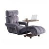 Artiss  Floor Lounge & Coffee Table Set, Adjustable Recliner End Table W/ Wheels