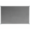 Corporate Felt Pinboard Aluminium Frame 1800x1200mm Grey