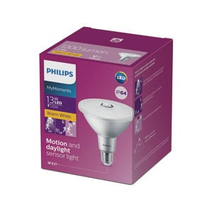 Philips PAR38 LED 1200lm Sensor 13W Lamp - 1 Pack