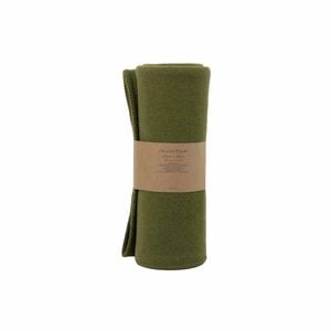 Little Gem Green Australian Wool Cot Blanket 120 x 160 cm