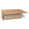 Flatpax Utility 900mm Wall Drying Cupboard Woodgrain