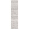 The Rug Connection Jaya 454 Silver 400x80cm - Large Runner Coastal Pet Friendly Indoor Rug