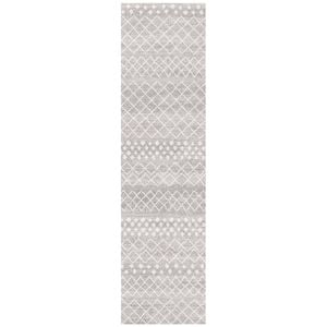 The Rug Connection Jaya 454 Silver 400x80cm - Large Runner Coastal Pet Friendly Indoor Rug