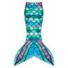 Catzon 120x60cm Mermaid Blanket Soft Flannel All-season Sleeping Bag-green