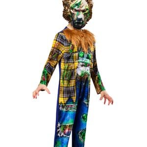 Toxic Halloween Werewolf Teen Boys Costume - 11-13