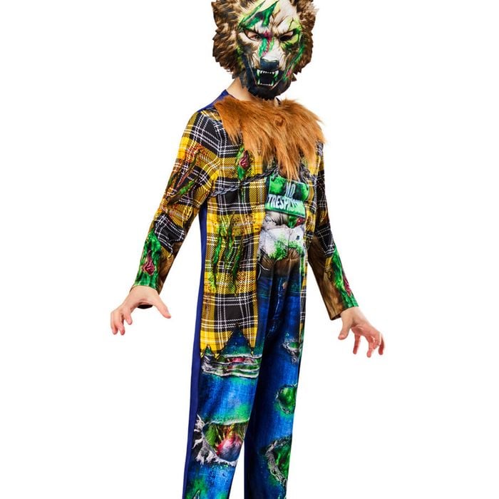 Toxic Halloween Werewolf Teen Boys Costume - 11-13