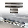 AUSGO Stainless Steel Door Sill Protector for ISUZU DMAX D-MAX Dual Cab 2020-Onwards Scuff Plate Cover