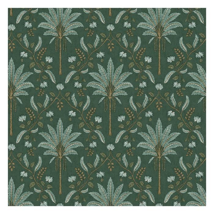 Ariara Green Floral Wallpaper 10.05m x 53cm