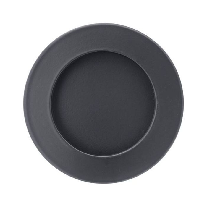 Lemaar 50mm Black Round Flush Pull