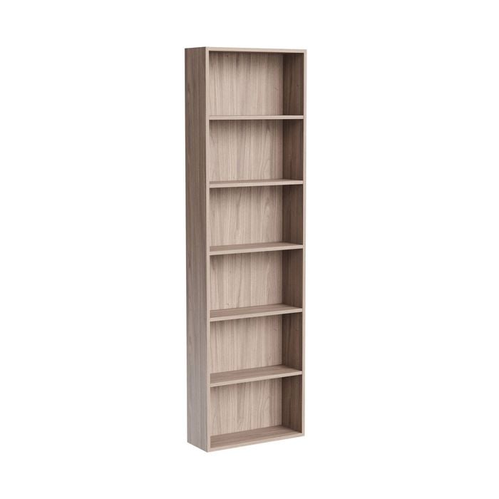 Kaboodle 500-599mm Silver Ash Customisable Shallow Pantry Open Shelf
