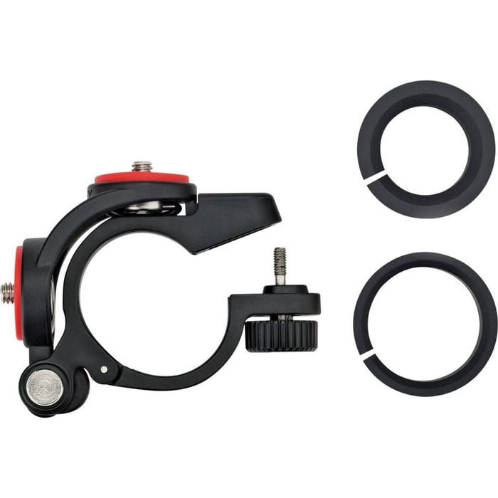 Joby Action Bike Mount for Action Cameras, Garmin GPS, Bike Lights, Phone Clamps