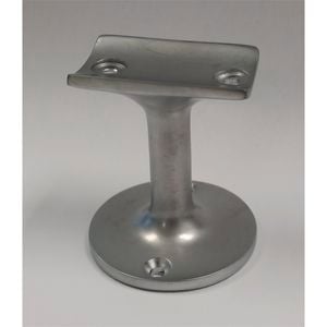 Miles Nelson Bannister Bracket Satin Chrome