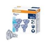 Osram 50W 420lm GU10 Halogen Downlight Light Globe - 4 Pack