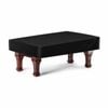 TOPONE Billiard/Pool Table Dust Cover Ultimate Protection for 7FT/8FT/9FT Tables - Black, 7FT TABLE DUST COVER