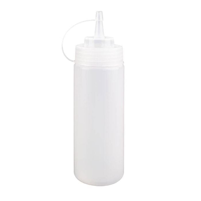 Nisbets Essentials Squeeze Sauce Bottles 6 Pack 340ml Condiment Dispenser Commercial Kitchen Storage