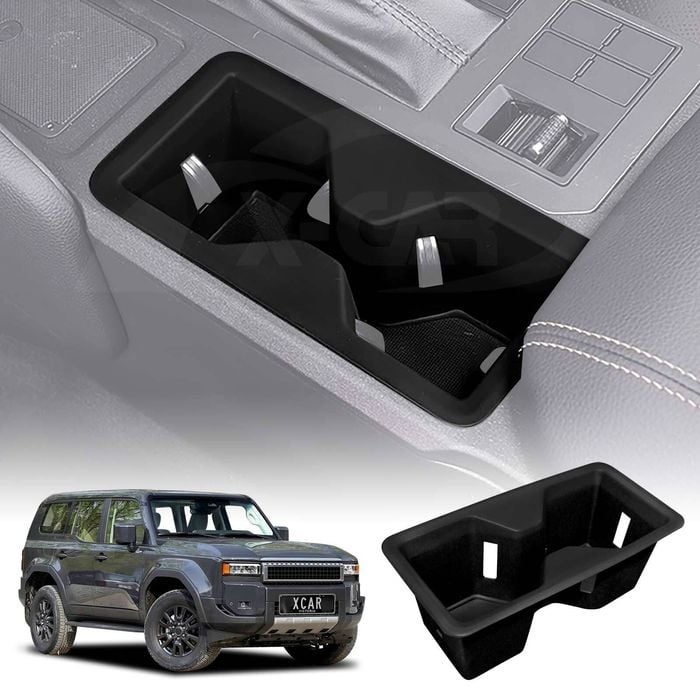 Centre Console Rubber Cup Holder Insert for Toyota Prado 250 Series 2024-Onwards Interior
