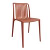 Bolero Verona Cafe Chairs Mild Orange (2 Pack) - DX977
