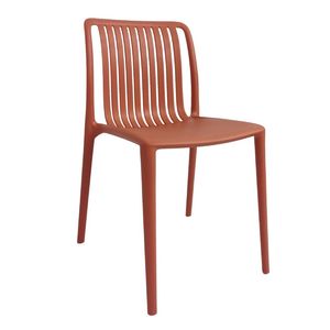 Bolero Verona Cafe Chairs Mild Orange (2 Pack) - DX977