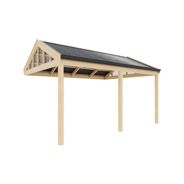 Softwoods 4.8 x 3.8m Pergola Kit