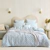 Renee Taylor Super King Coralium Chenille Tufted Jacquard Quilt Cover Set