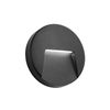 Lumio Vanta Charcoal Round Step Light
