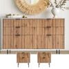 Cosmoliving Chelsea Chest of 6 Drawers, 2 Bedside Tables Bundle