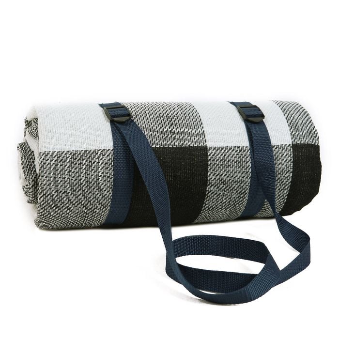 Viviendo 200x300cm Waterproof Outdoor Picnic Blanket Grey Large 200cm x 300cm Bunnings Australia