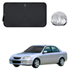 Front Windscreen Sun Shade for Mazda 323 1998 - 2003 - Standard 150 x 85 cm - Black