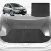 6D Diamond Car Boot Mat for Honda Jazz (FIT GE/GG)2008-2014-Sedan-Cargo Mat-Black-Outback GT