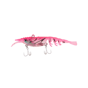Berkley 2021 Shimma Shrimp 65mm Soft Vibe Fishing Lure Pink Shrimp