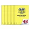 10x Spirax 70gsm 48 Pages A4 14mm Dotted Third No.103 Exercise Book/notebook