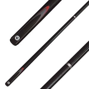 Formula Sports Plain Composite 2 Piece 57" Cue Stick - Black