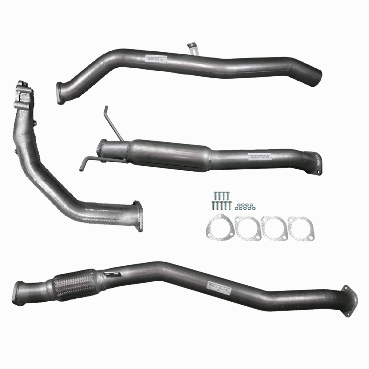 Ignite Exhausts Turbo Back For Nissan D22 Navara 2.5l 3