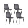 Dining Chairs Grey x4