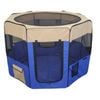 Yes4pets 75 Cm Foldable Large Blue Soft Playpen For Pet